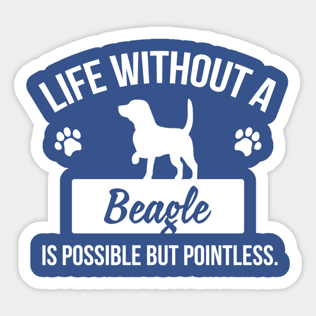 Beagle Sticker by nektarinchen